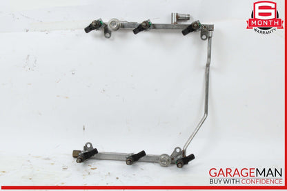 05-12 Mercedes W204 C300 R350 Fuel Injector Rail w/ Fuel Injectors Assembly OEM