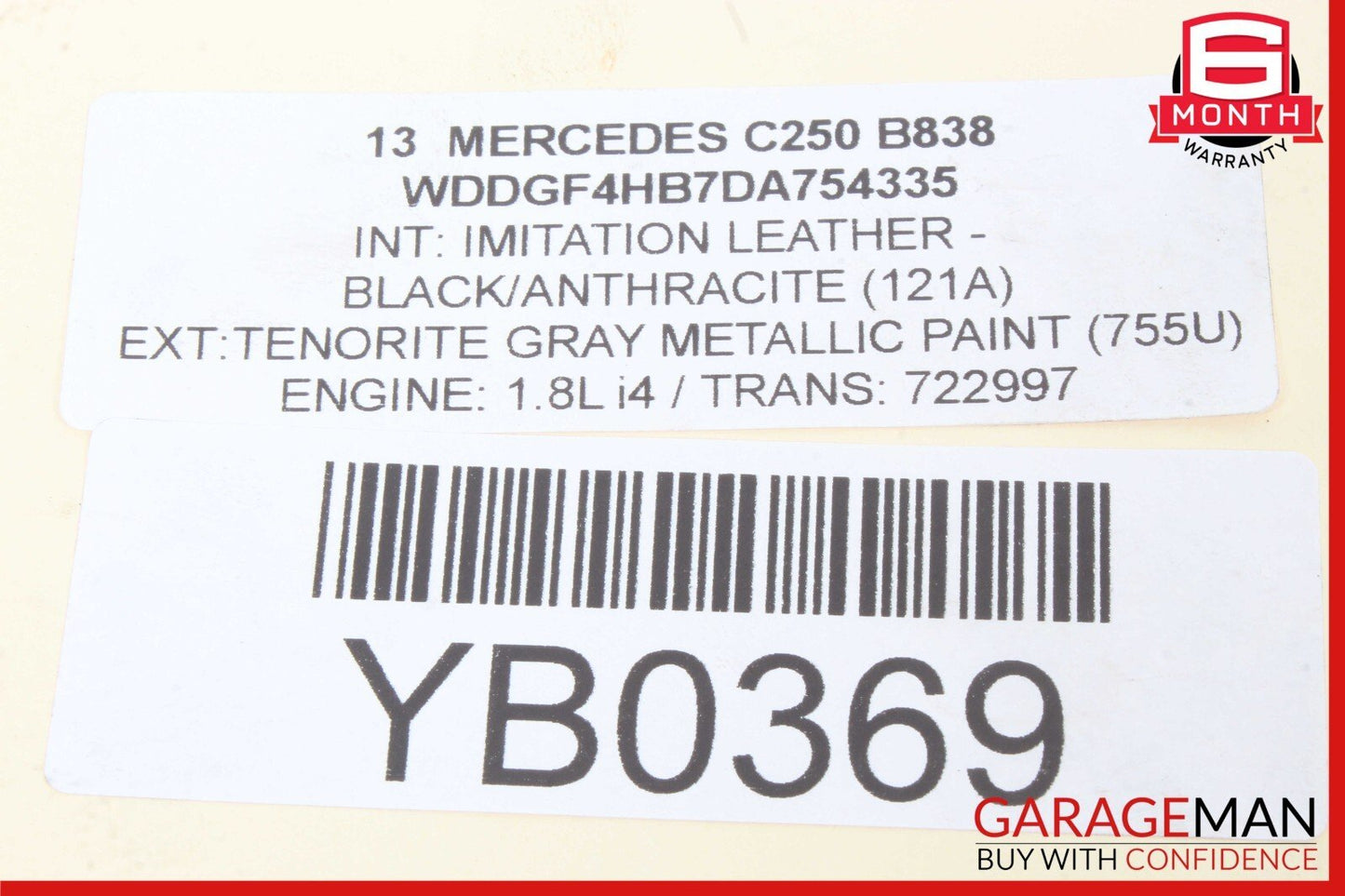 08-17 Mercedes W204 C250 SLK250 E400 Front Left Side Lower Control Arm RWD OEM