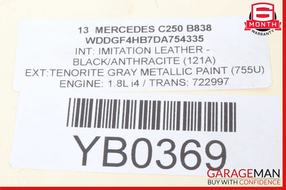 08-17 Mercedes W204 C250 SLK250 E400 Front Left Side Lower Control Arm RWD OEM