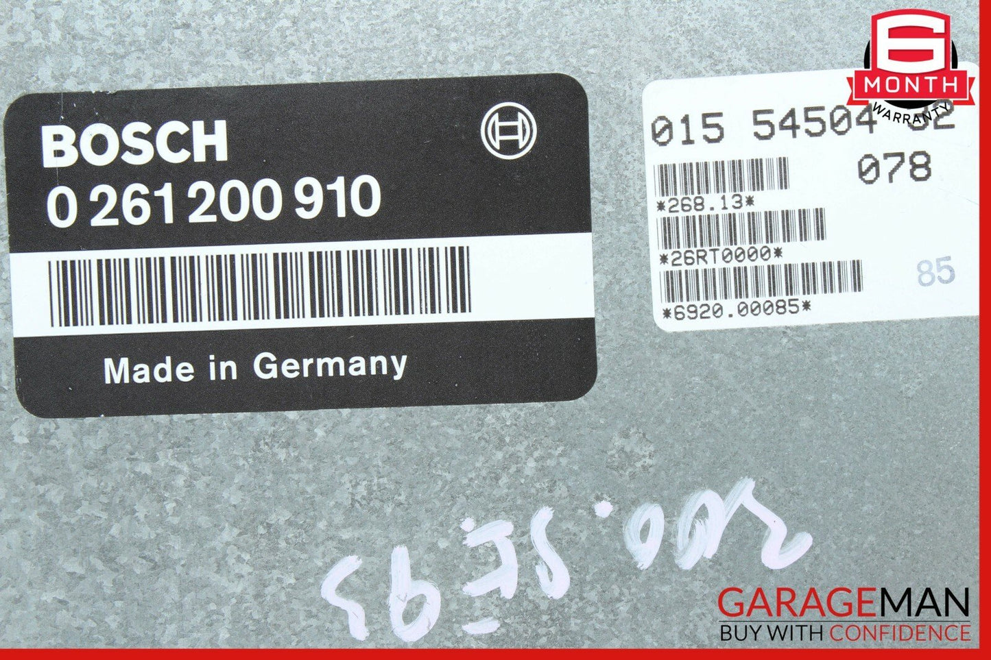 92-99 Mercedes SL500 S500 400SEL Carb Engine Control Module 0155450432 OEM
