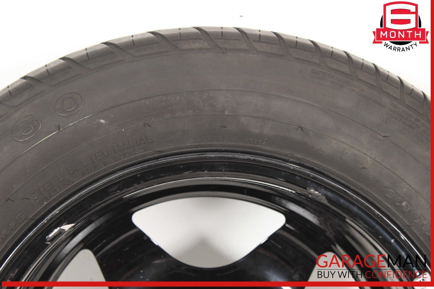 00-06 Mercedes W220 S430 CL500 Emergency Spare Tire Wheel Rim 225 / 60 R16 OEM