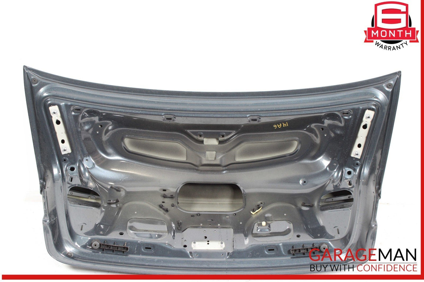 12-18 Audi A6 S6 Trunk Lid Panel Assembly Gray OEM