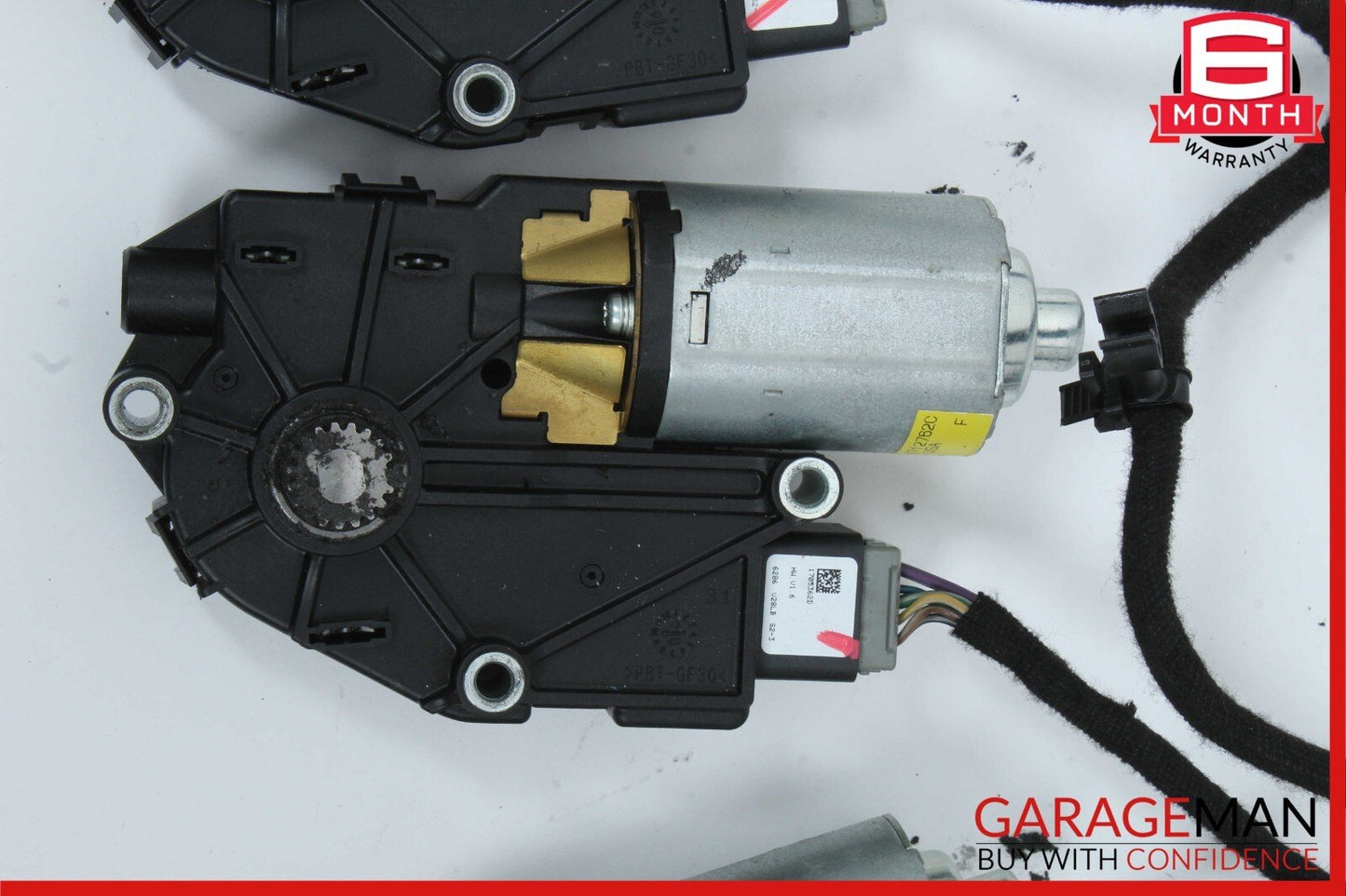06-12 Mercedes W251 R500 ML550 Panoramic Sunroof Sun Roof Motor Set of 3 Pc