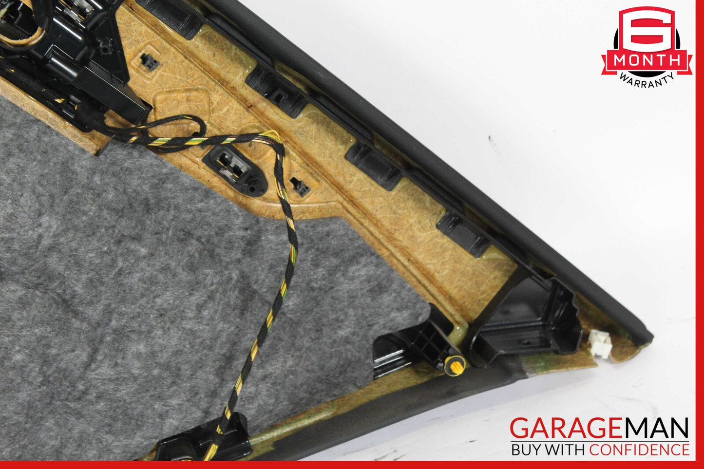 12-14 Mercedes W218 CLS550 Rear Left Side Interior Door Panel Cover Assy Black