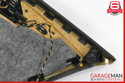 12-14 Mercedes W218 CLS550 Rear Left Side Interior Door Panel Cover Assy Black