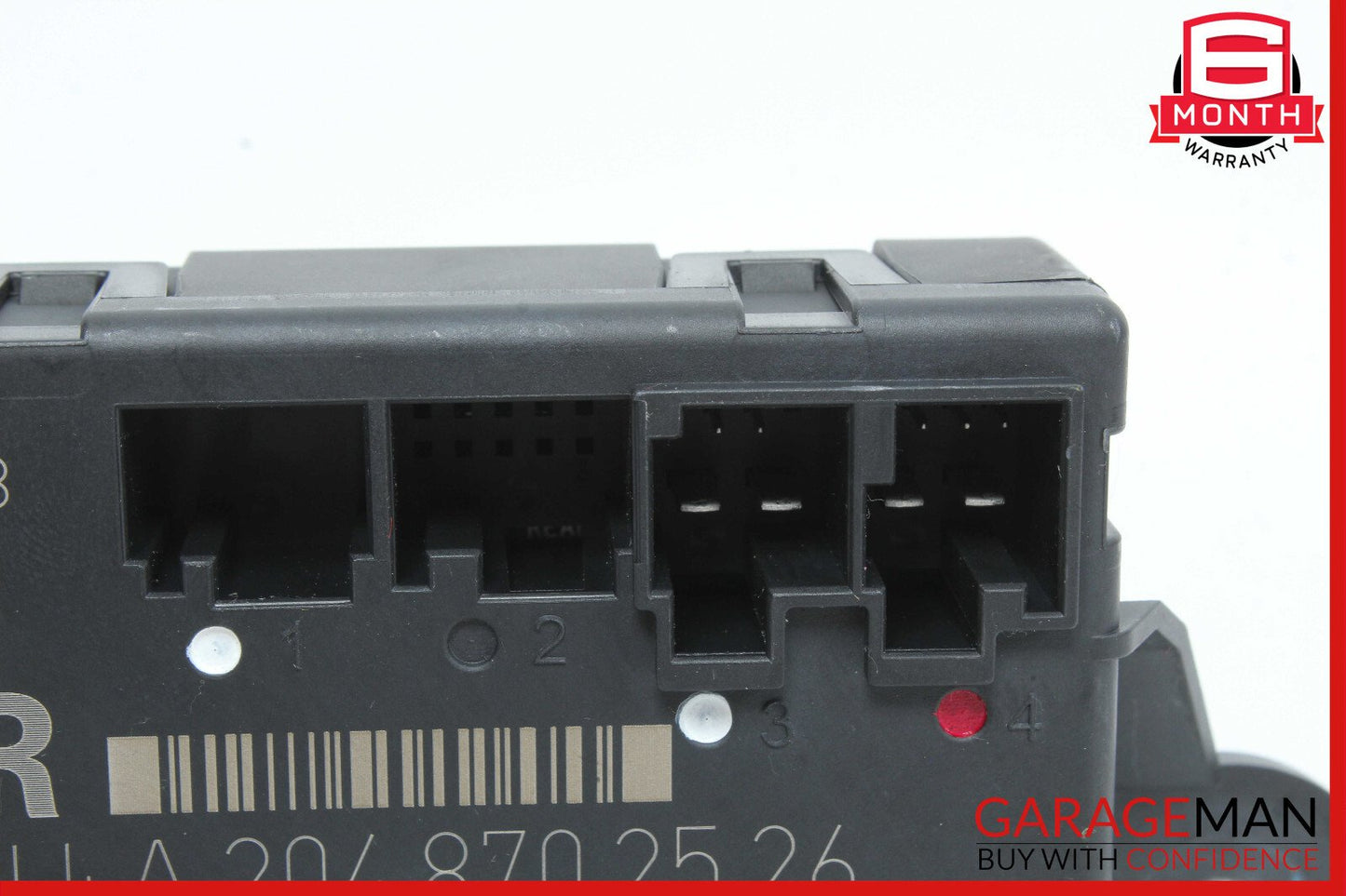 08-14 Mercedes W204 C350 Rear Right Side Door Control Module 2048702526 OEM
