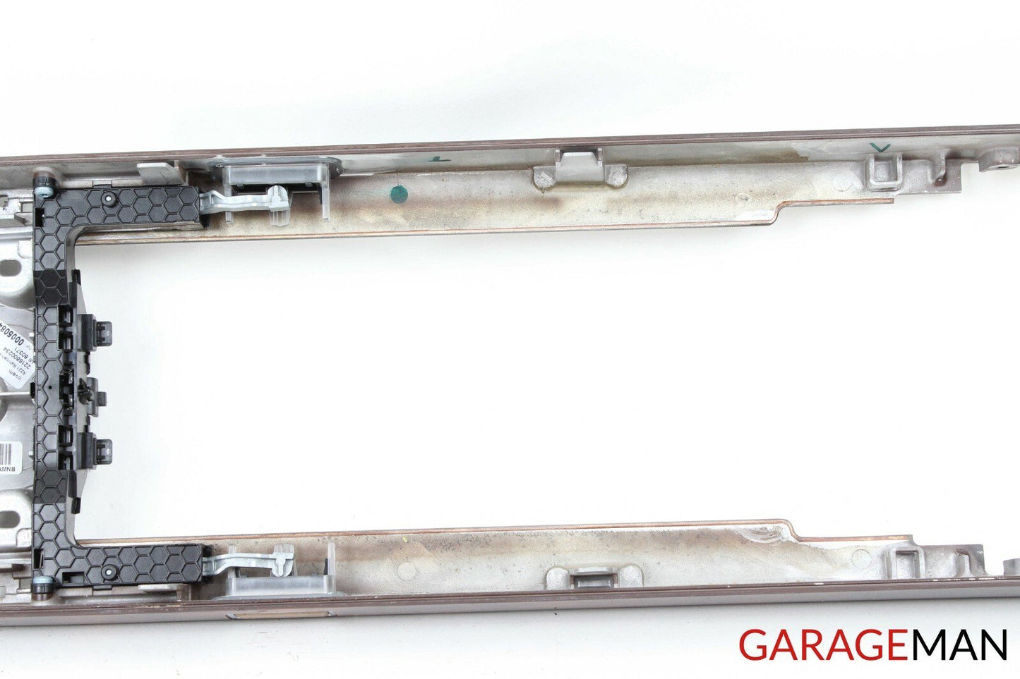 07-09 MERCEDES W221 S550 S600 CENTER CONSOLE TRIM BEZEL PANEL WOOD OEM