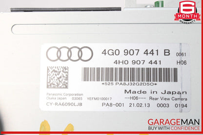 12-18 Audi A6 A7 Rear View Reverse Back Up Camera Control Module Unit 4G0907441B
