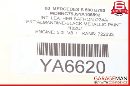 00-06 Mercedes W220 S500 CL500 Rear Left / Right Suspension Upper Control Arm