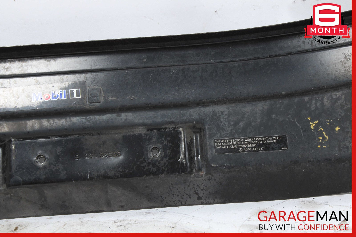 06-12 Mercedes W164 ML550 Upper Radiator Core Tie Bar Support OEM