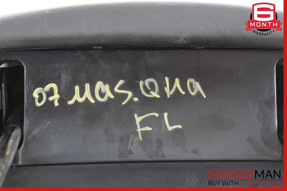 03-13 Maserati Quattroporte Front Right or Left Seat Headrest Head Rest Black