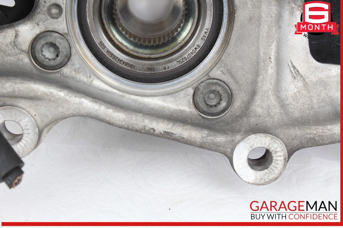 18-23 Audi RS5 S5 Front Left Driver Side Spindle Knuckle Wheel Hub 8W0407559 OEM