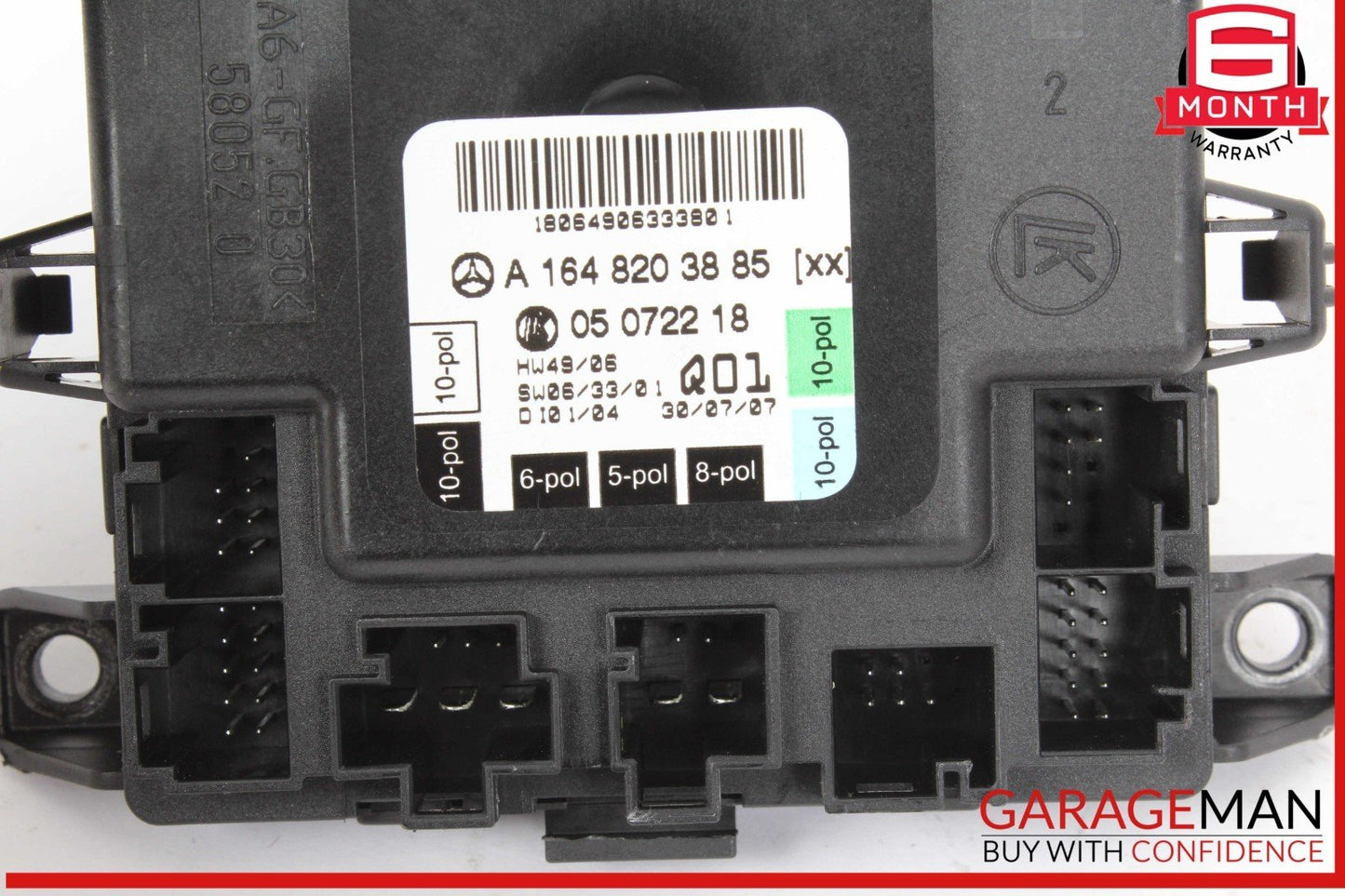 06-13 Mercedes W164 ML550 GL450 Front Right Passenger Door Control Module OEM