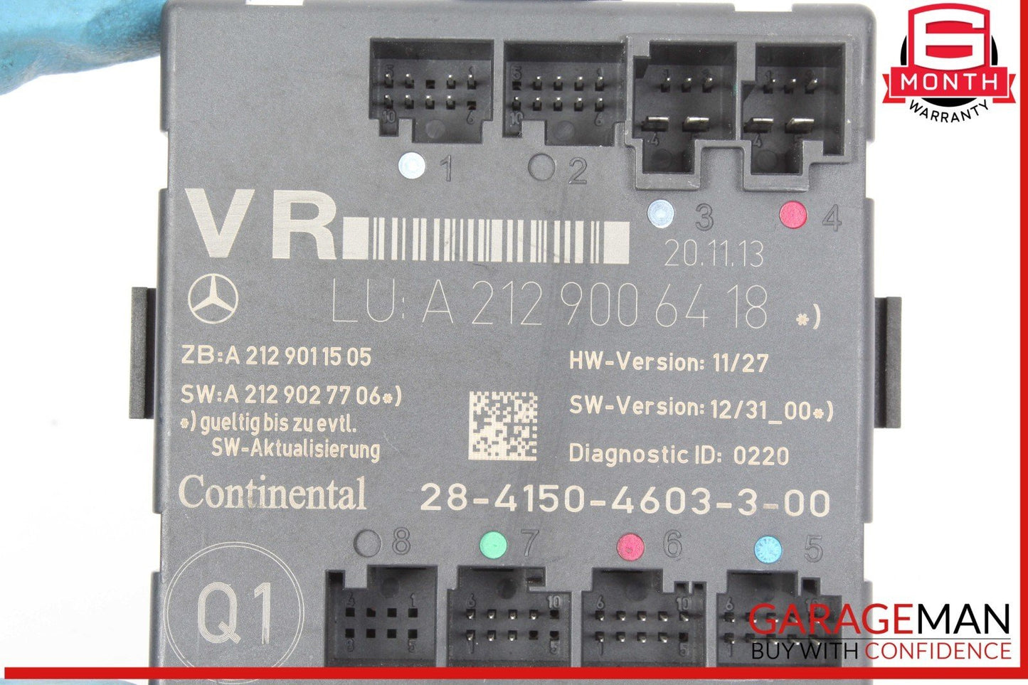 08-18 Mercedes W204 C250 E350 Front Right Side Door Control Module OEM