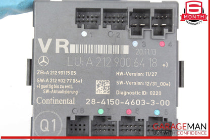 08-18 Mercedes W204 C250 E350 Front Right Side Door Control Module OEM