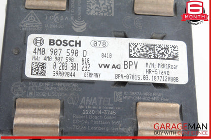17-19 Audi Q7 Rear Left Driver Side Bind Spot Radar Sensor Module 4M0907590D OEM