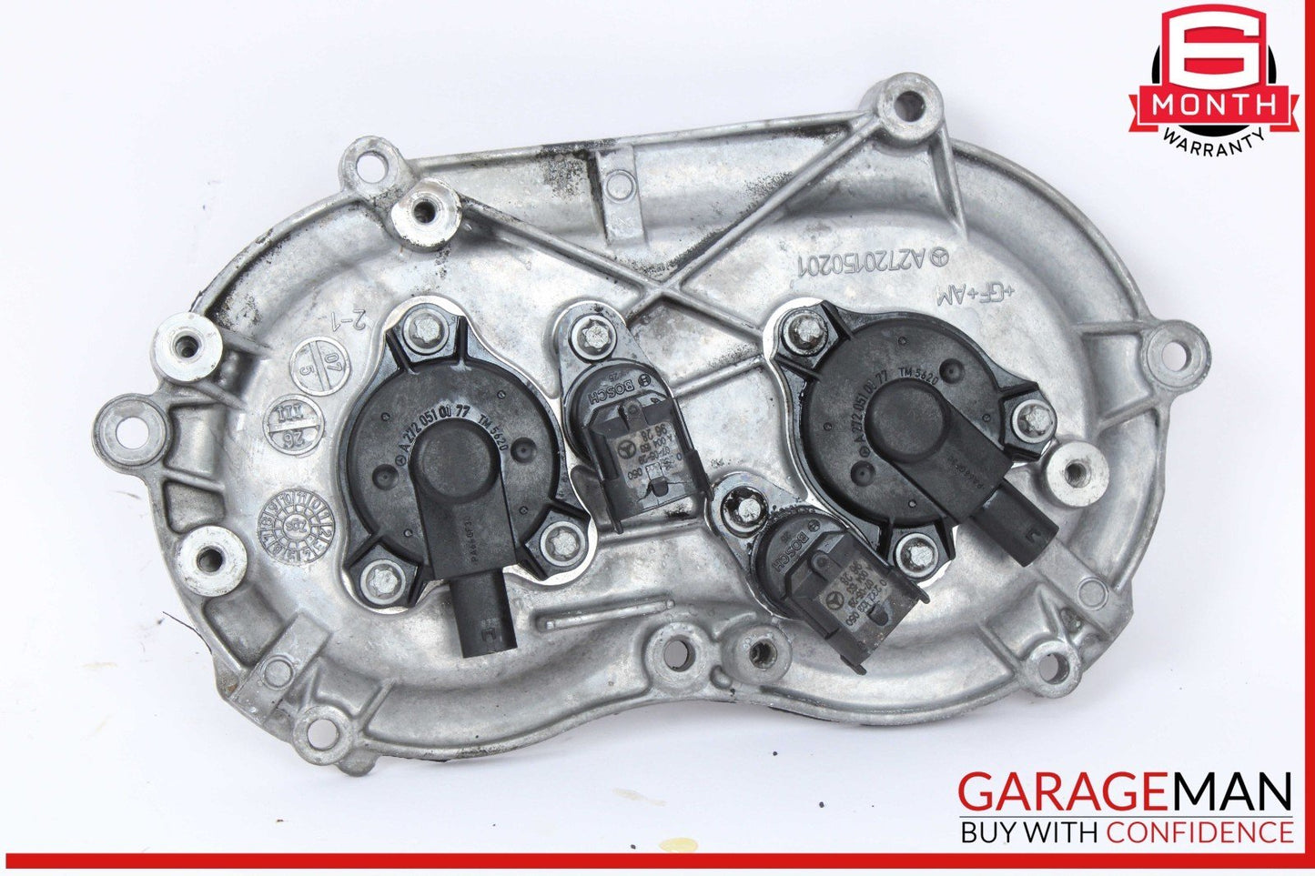 05-13 Mercedes W164 ML350 4MATIC Front Left Side Engine Timing Chain Cover Plate