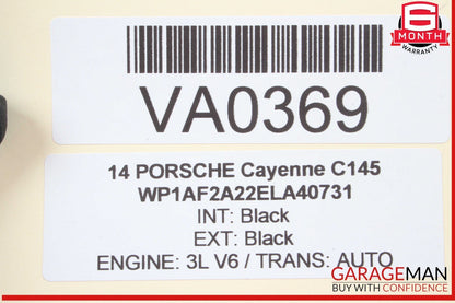 11-18 Porsche Cayenne 958 Electronic Parking Button Switch 7P5927225 OEM
