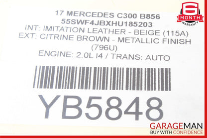 15-19 Mercedes W205 C300 GLC300 GLC350e ABS Anti Lock Brake Pump 2534310100 OEM
