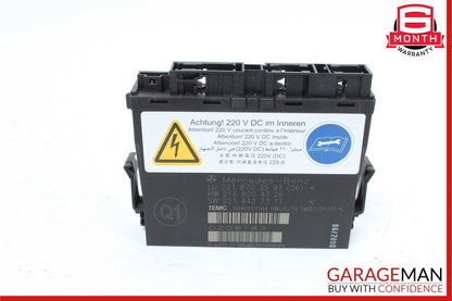 07-10 Mercedes W221 S550 Front Left or Right Seat Contour Control Module OEM