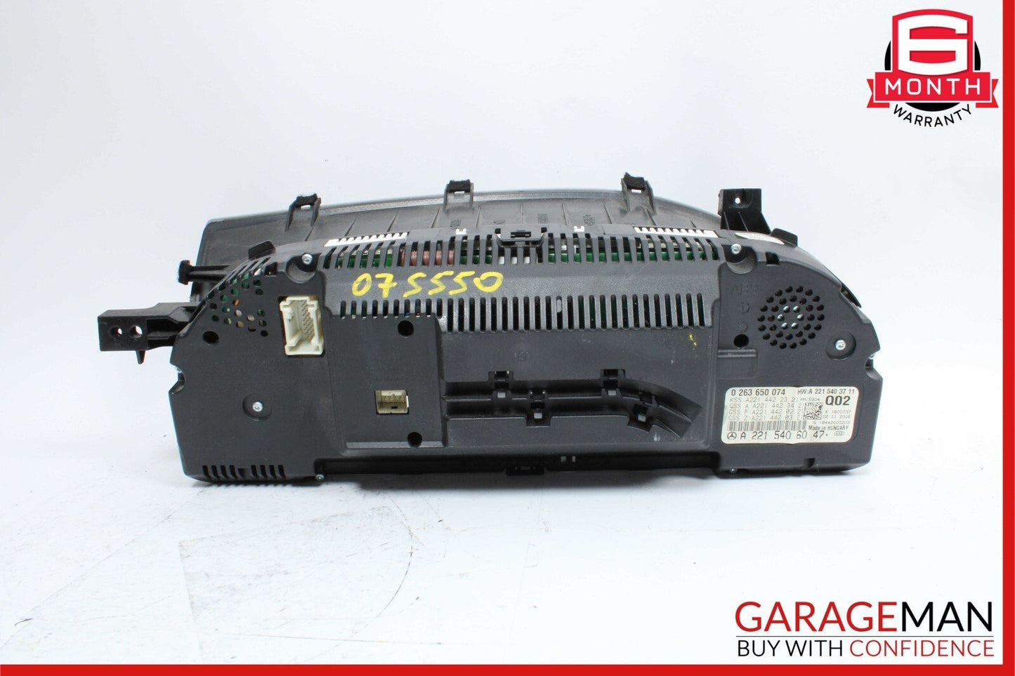 07-10 Mercedes S550 CL550 S600 Instrument Cluster Speedometer Assembly