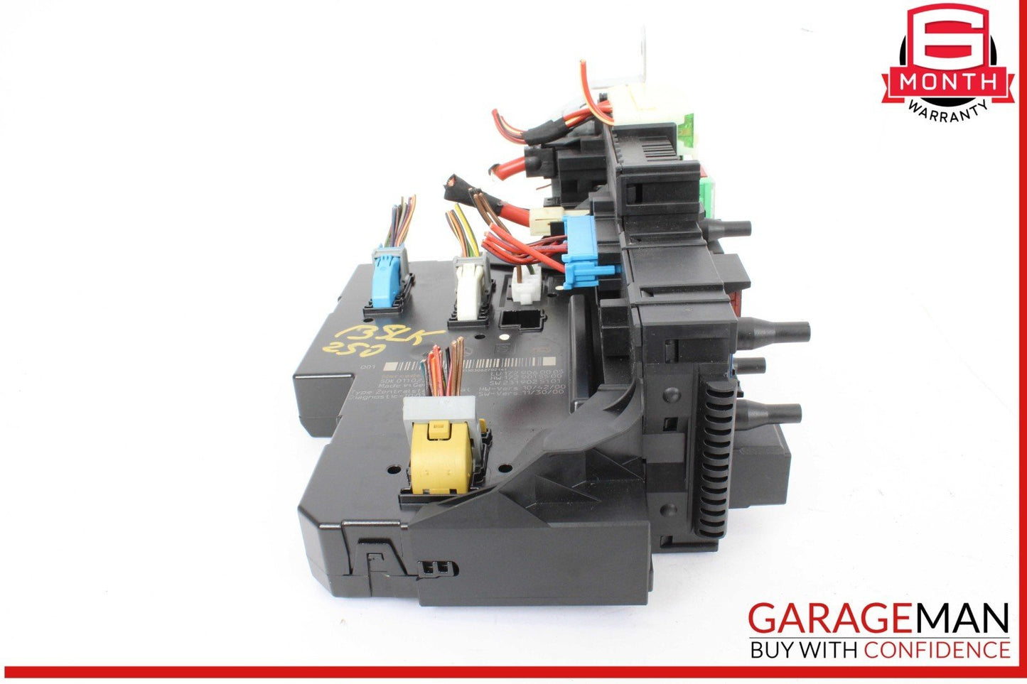 12-16 Mercedes R172 SLK250 SLK350 Rear Fuse Relay Box Module 1729060005 OEM