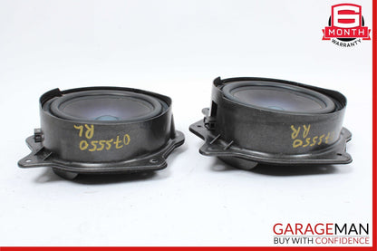 07-09 Mercedes W221 S550 Rear Left & Right Door Audio Sound Speaker Set of 2 OEM