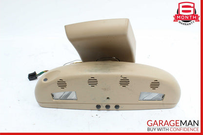 07-09 Mercedes W221 S550 Interior Top Upper Rear View Inside Dim Mirror Brown