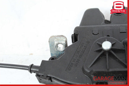08-17 Mercedes W212 E350 Trunk Lid Latch Lock Actuator w/ Cylinder Lock Latch