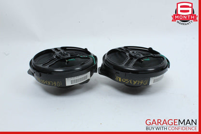 08-15 Mercedes X204 GLK350 4MATIC Rear Right & Left Door Sound Speakers Set of 2
