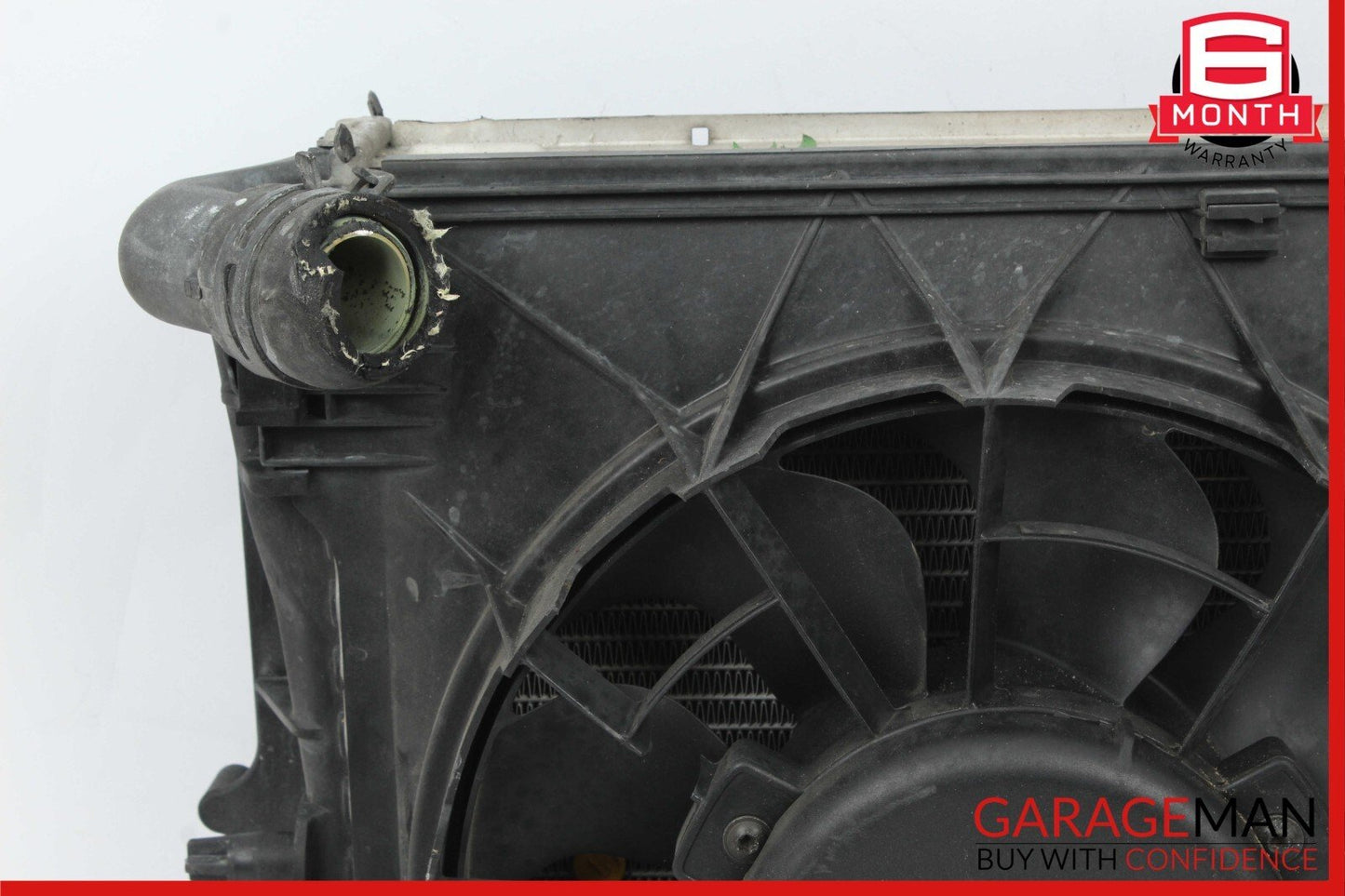 97-04 Porsche Boxster 986 Engine AC A/C Cooling Radiator Fan Motor Shroud Assy