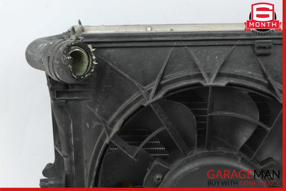 97-04 Porsche Boxster 986 Engine AC A/C Cooling Radiator Fan Motor Shroud Assy