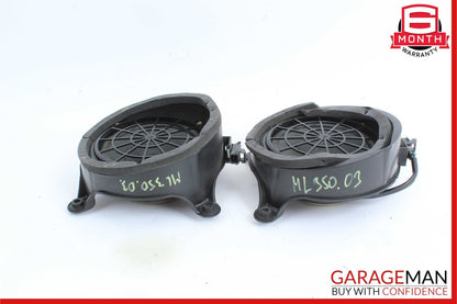 02-05 Mercedes W163 ML350 ML320 Rear Right & Left Side Door Audio Speakers Set