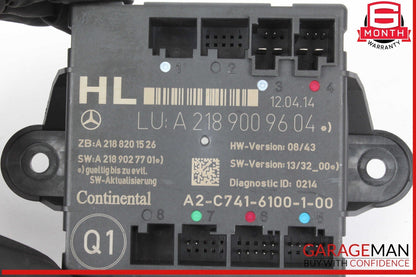 08-18 Mercedes W212 E350 C300 Rear Left Side Door Control Module Unit OEM