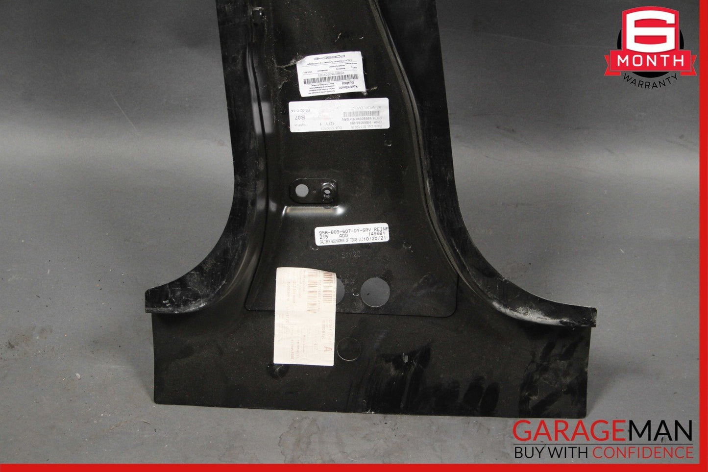 15-22 Porsche Macan Left Driver Side Center Inner B-Pillar Reinforcement OEM