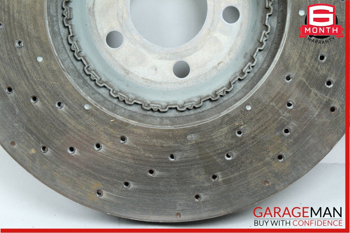 16-18 Mercedes W213 E400 Front Right & Left Side Brake Rotor Disc Set Drilled