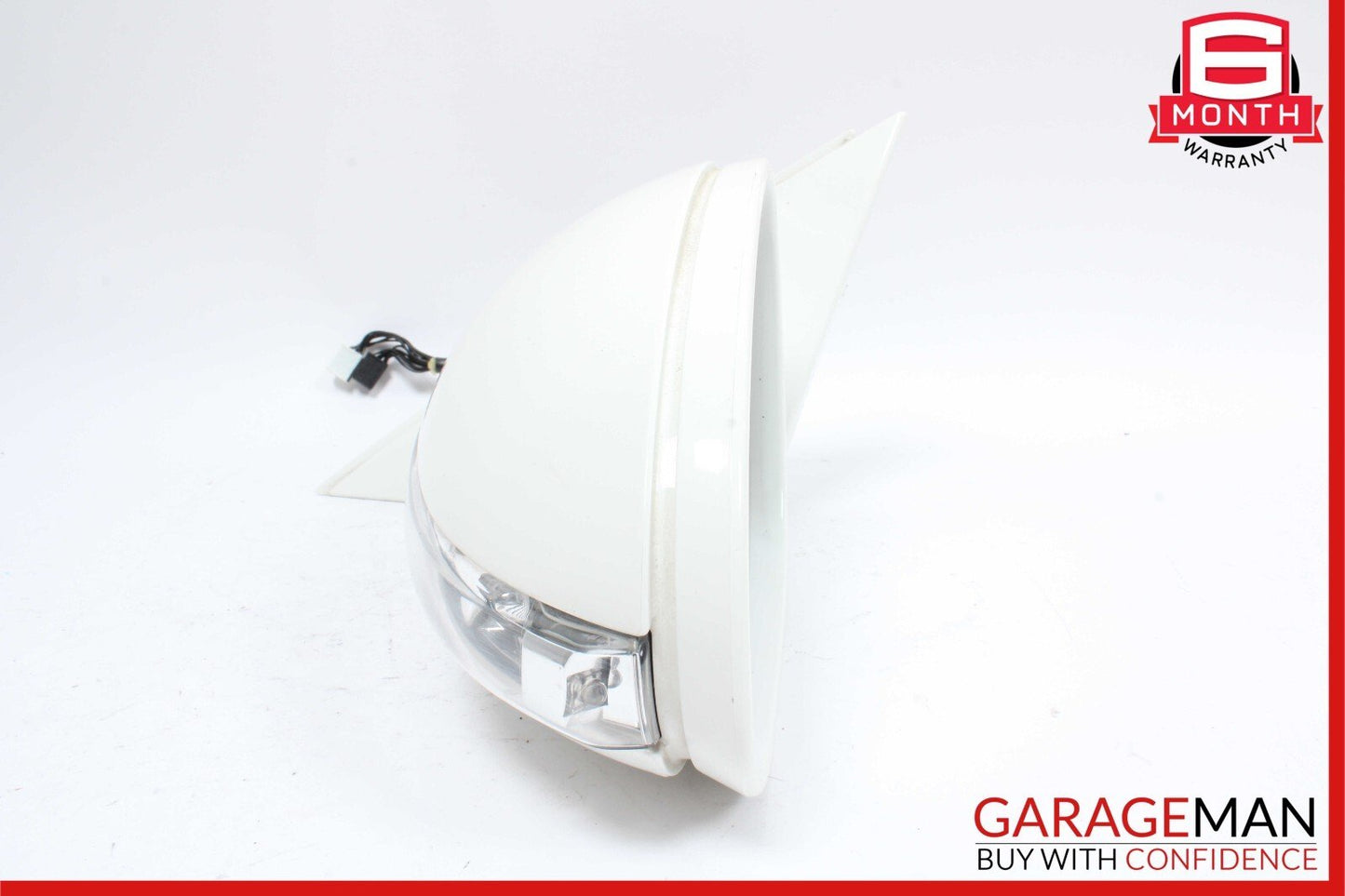 07-09 Mercedes W221 S550 S600 Front Left Driver Side Mirror Door Rear View White