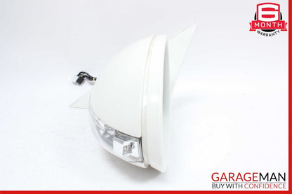 07-09 Mercedes W221 S550 S600 Front Left Driver Side Mirror Door Rear View White