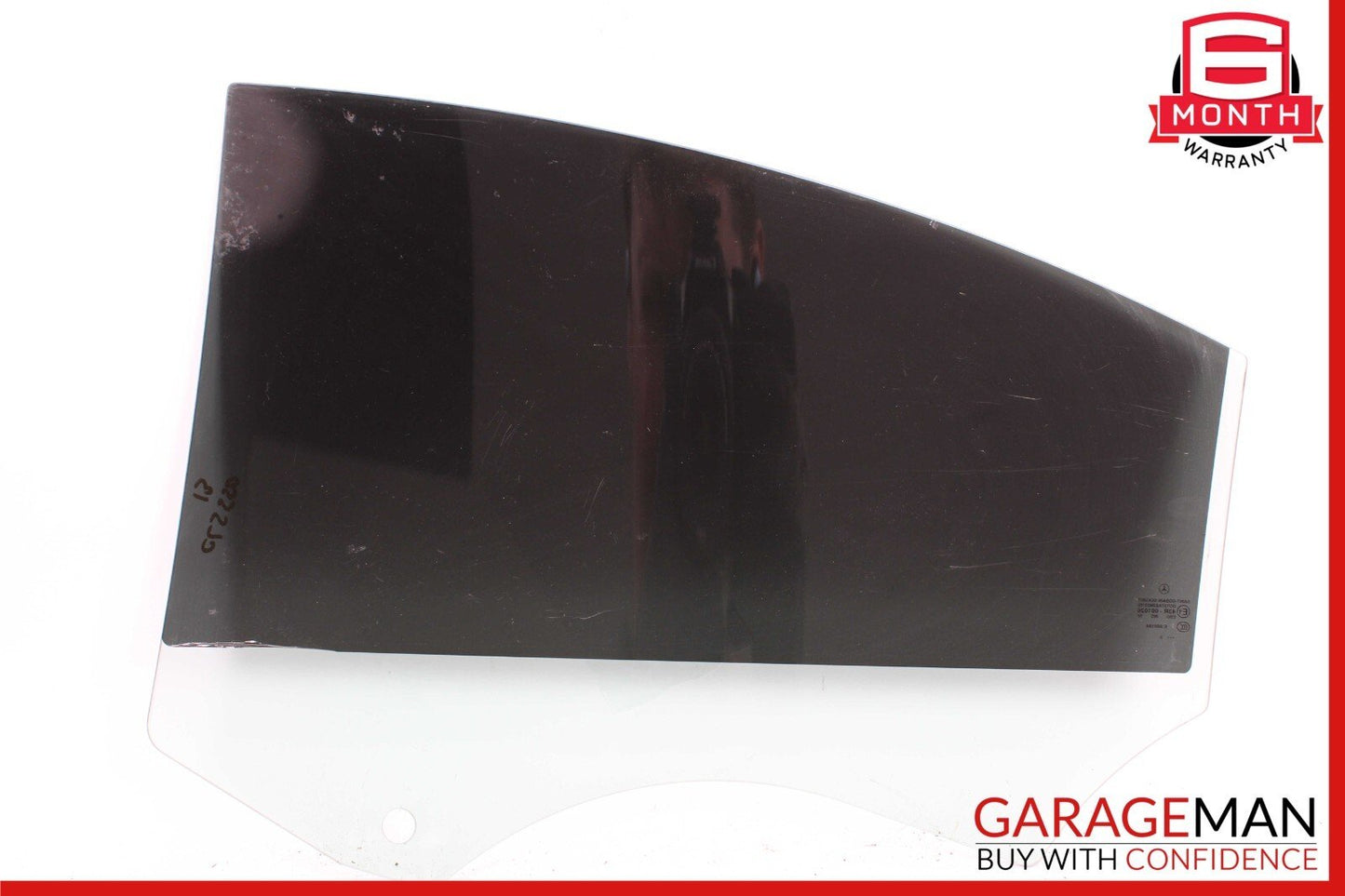 12-18 Mercedes W218 CLS550 CLS500 CLS63 Rear Left Side Door Window Glass OEM