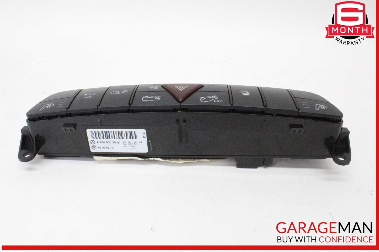 06-12 Mercedes X164 GL450 4MATIC Dash Dashboard Hazard Heated Seats ESP Panel