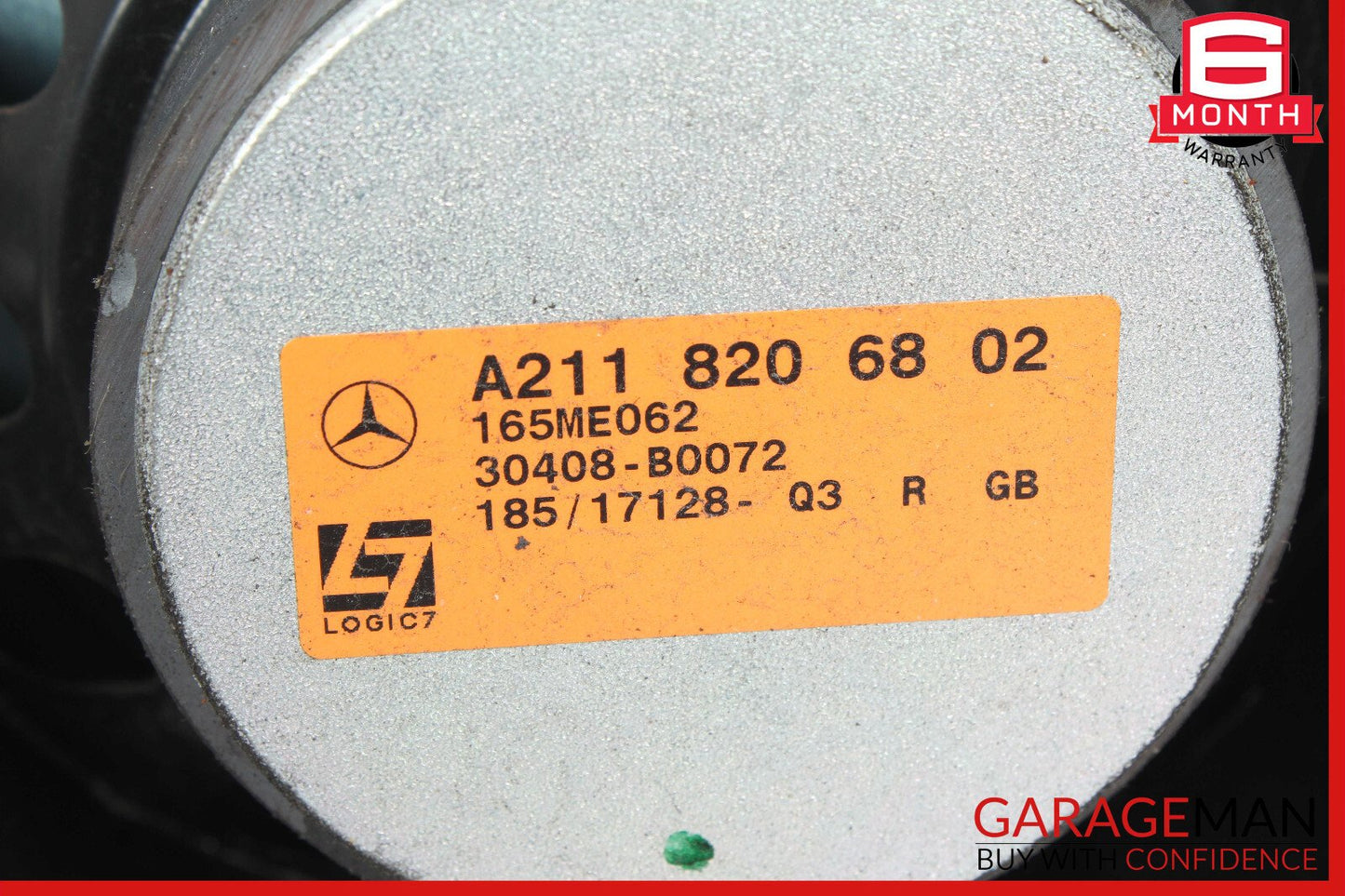 07-09 Mercedes W211 E350 E550 E320 Rear Right Passenger Side Door Speaker OEM