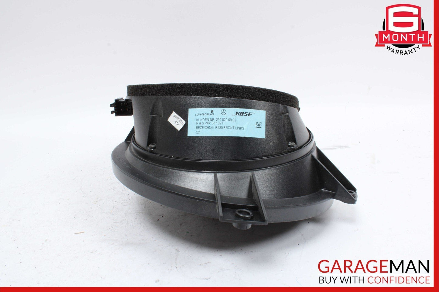 03-08 Mercedes R230 SL500 SL55 AMG Bose Left Driver Side Door Audio Speaker OEM