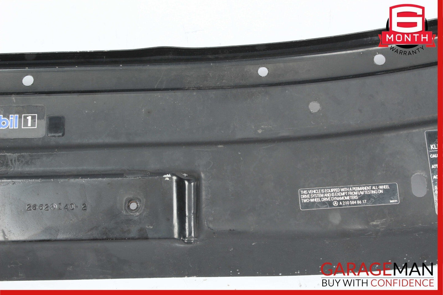 06-12 Mercedes GL450 ML550 R350 Front Upper Radiator Core Tie Bar Support Frame