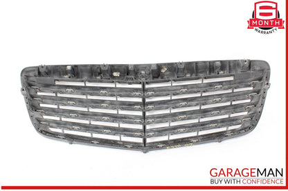 07-09 Mercedes W211 E550 E350 Front Center Bumper Grill Grille Trim Cover Panel