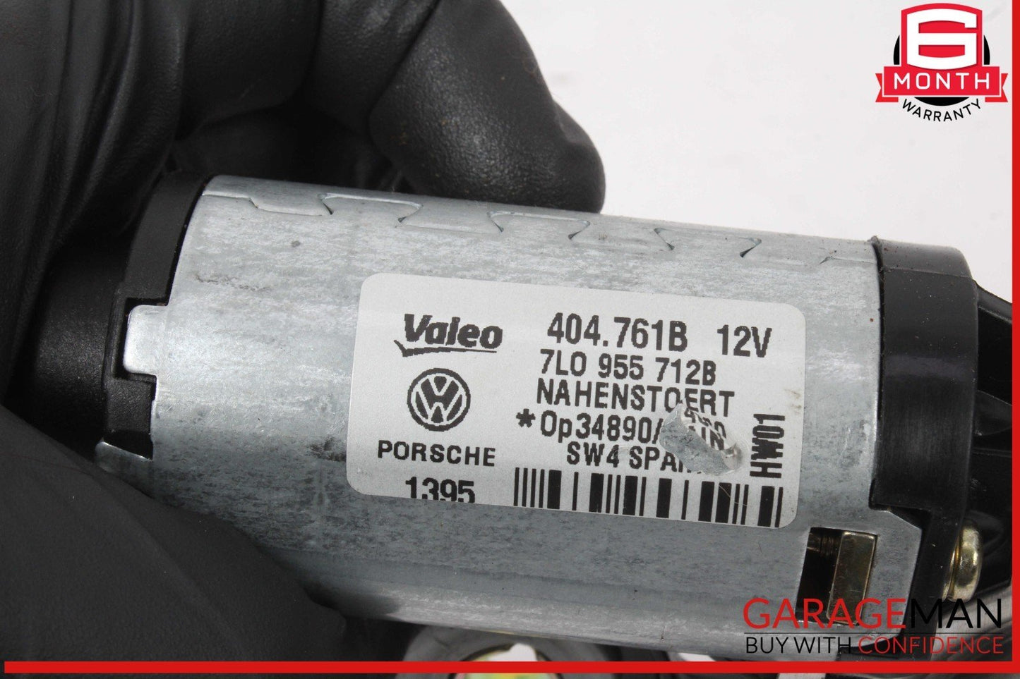 03-10 Porsche Cayenne 955 957 Rear Trunk Hatch Windshield Wiper Motor OEM