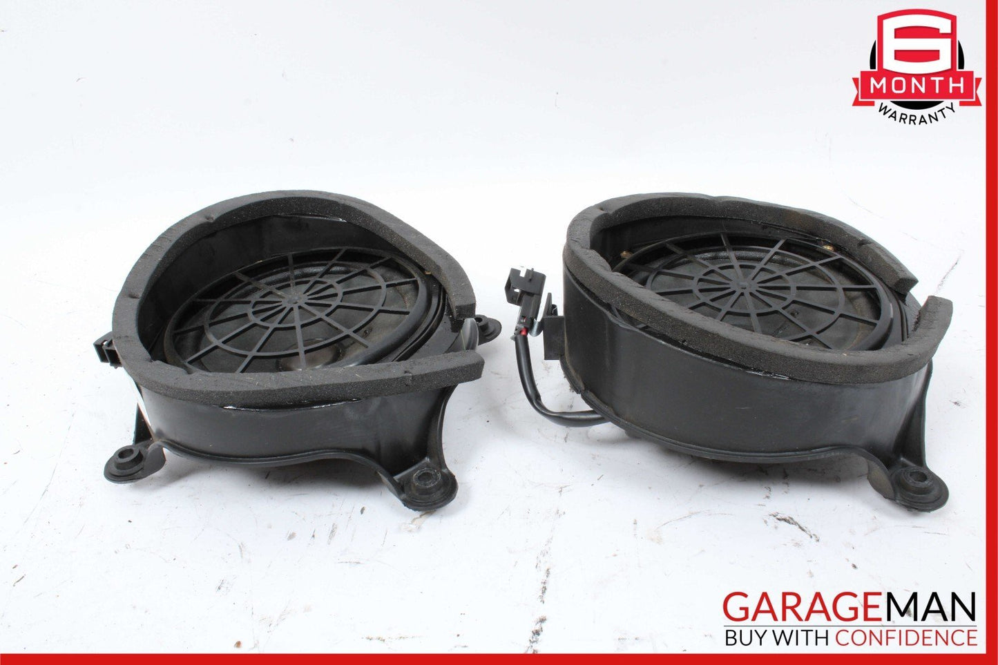 98-05 Mercedes W163 ML55 AMG Rear Right & Left Door Audio Sound Speaker Set of 2