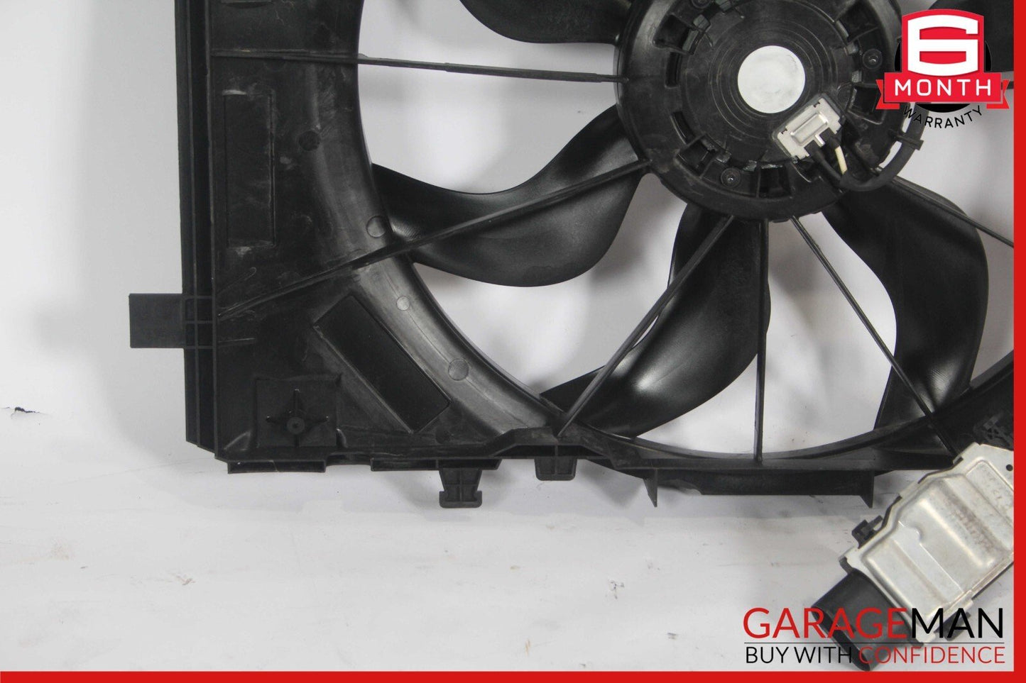 12-20 Mercedes W117 CLA250 SLK250 Engine Radiator Cooling Fan Motor Shroud Assy