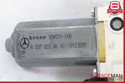 10-20 Mercedes W218 CLS500 E350 Rear Right Window Regulator Motor 2078200642 OEM