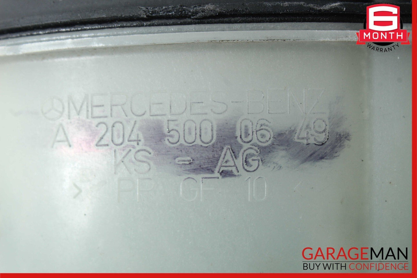 10-16 Mercedes W212 E550  Overflow Radiator Expansion Coolant Tank Reservoir