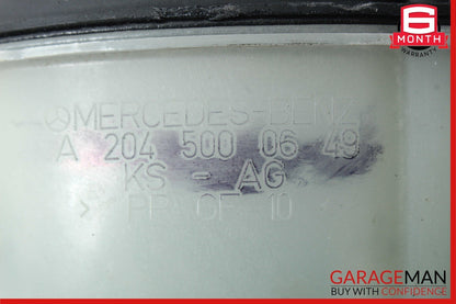 10-16 Mercedes W212 E550  Overflow Radiator Expansion Coolant Tank Reservoir